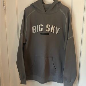 J. America Big Sky Gray Hoodie